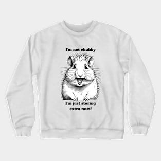 Hamster Chubby Crewneck Sweatshirt